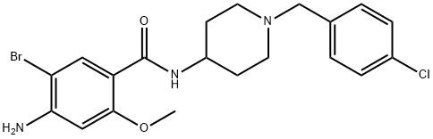 溴氯必利,71195-56-7,结构式