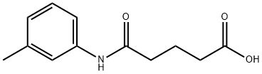 5-[(3-METHYLPHENYL)AMINO]-5-OXOPENTANOIC ACID,71195-70-5,结构式