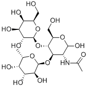 ルイスX型四糖 化学構造式