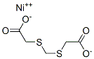 2,2'-[メチレンビス(チオ)]ビス酢酸ニッケル(II) 化学構造式