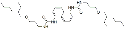 N,N''-naphthalene-1,5-diylbis[N'-[3-[(2-ethylhexyl)oxy]propyl]urea]|