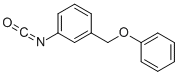 1-Isocyanato-3-(phenoxymethyl)benzene, 71219-80-2, 结构式