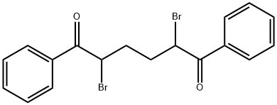 1,4-DIBENZOYL-1,4-DIBROMOBUTANE 化学構造式