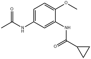 시클로프로판카르복스아미드,N-[5-(아세틸아미노)-2-메톡시페닐]-(9CI)