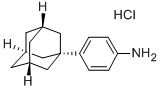 4-(1-ADAMANTYL)ANILINE HYDROCHLORIDE Struktur