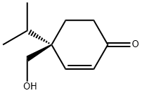 2-Cyclohexen-1-one,4-(hydroxymethyl)-4-(1-methylethyl)-,(4R)-(9CI),712324-02-2,结构式