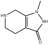 1H-Pyrazolo[3,4-c]pyridin-3-ol,  4,5,6,7-tetrahydro-1-methyl-  (9CI) Struktur