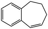 6,7-ジヒドロ-5H-ベンゾシクロヘプテン 化学構造式