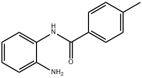N-(2-aminophenyl)-4-methylbenzamide 化学構造式