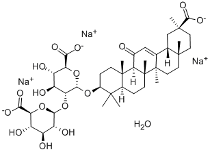 GLYCYRRHIZIC ACID TRISODIUM SALT HYDRATE|甘草酸三钠
