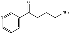 4-氨基-1-(3-吡啶基)-丁基酮 结构式