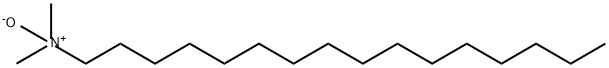 N,N-ジメチルヘキサデカン-1-アミンN-オキシド 化学構造式
