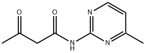 2-ACETOACETAMIDO-4-METHYLPYRIMIDINE Struktur