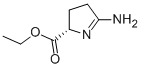 2H-Pyrrole-2-carboxylicacid,5-amino-3,4-dihydro-,ethylester,(2S)-(9CI) Struktur