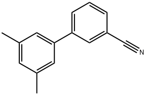 3-(3,5-DiMethylphenyl)benzonitrile,713079-19-7,结构式