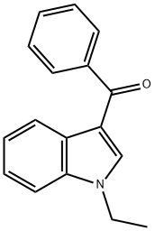 (1-乙基-1H-吲哚-3-基)苯基甲酮, 713086-44-3, 结构式