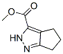 3-Cyclopentapyrazolecarboxylicacid,2,4,5,6-tetrahydro-,methylester(9CI) 结构式