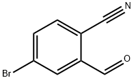4-bromo-2-formylbenzonitrile Struktur