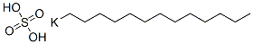 Sulfuric acid tridecyl=potassium salt|