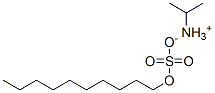 isopropylammonium decyl sulphate Struktur