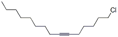 1-Chloro-6-pentadecyne Struktur