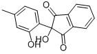 2-Hydroxy-2-(2-hydroxy-p-tolyl)-1,3-indandione,71321-26-1,结构式