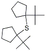tert-Butylcyclopentyl sulfide,7133-19-9,结构式