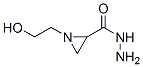 2-Aziridinecarboxylicacid,1-(2-hydroxyethyl)-,hydrazide(9CI) Structure