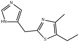Thiazole, 5-ethyl-2-(1H-imidazol-4-ylmethyl)-4-methyl- (9CI)|