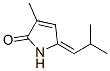 2H-Pyrrol-2-one, 1,5-dihydro-3-methyl-5-(2-methylpropylidene)-, (5E)- (9CI)|