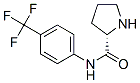 2-Pyrrolidinecarboxamide,N-[4-(trifluoromethyl)phenyl]-,(2S)-(9CI) 结构式