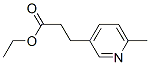 ethyl 3-(6-methyl-3-pyridyl)propionate 结构式