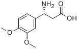 3,4-二甲氧基-D-B-苯丙氨酸 结构式