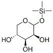 D-Lyxopyranose, 1-O-(trimethylsilyl)- (9CI) 化学構造式