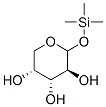 D-Arabinopyranose, 1-O-(trimethylsilyl)- (9CI) 结构式