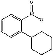 1-Nitro-2-cyclohexylbenzene Struktur