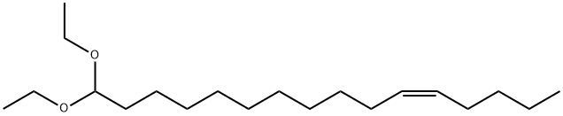 (Z)-16,16-ジエトキシ-5-ヘキサデセン 化学構造式