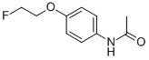 N-[4-(2-FLUOROETHOXY)PHENYL]ACETAMIDE,714-24-9,结构式