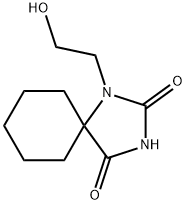 1-(2-Hydroxyethyl)-1,3-diazaspiro[4.5]decane-2,4-dione,714-62-5,结构式