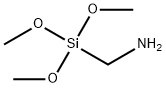 1-(TriMethoxysilyl)MethanaMine Struktur