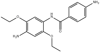 4-amino-N-(4-amino-2,5-diethoxyphenyl)benzamide,71411-89-7,结构式