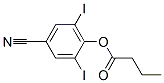 4-氰基-2,6-二碘苯基丁酸酯,71412-25-4,结构式