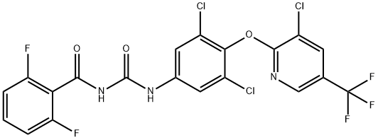 1-[3,5-ジクロロ-4-(3-クロロ-5-トリフルオロメチル-2-ピリジニルオキシ)フェニル]-3-(2,6-ジフルオロベンゾイル)尿素