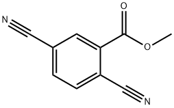 Methyl 2,5-dicyanobenzoate Structure