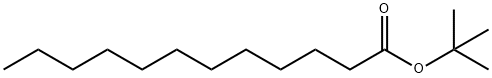 Dodecanoic acid, 1,1-diMethylethyl ester 化学構造式