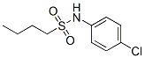 N-(4-chlorophenyl)butane-1-sulfonamide Structure