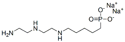 [5-[[2-[(2-aminoethyl)amino]ethyl]amino]pentyl]phosphonic acid, sodium salt Struktur