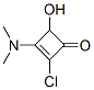 2-Cyclobuten-1-one,  2-chloro-3-(dimethylamino)-4-hydroxy- 结构式