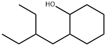 2-(2-ETHYLBUTYL)-1-CYCLOHEXANOL 结构式