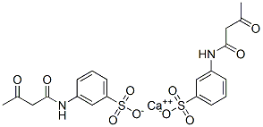 71463-38-2 calcium bis(3-acetoacetylaminobenzenesulphonate)